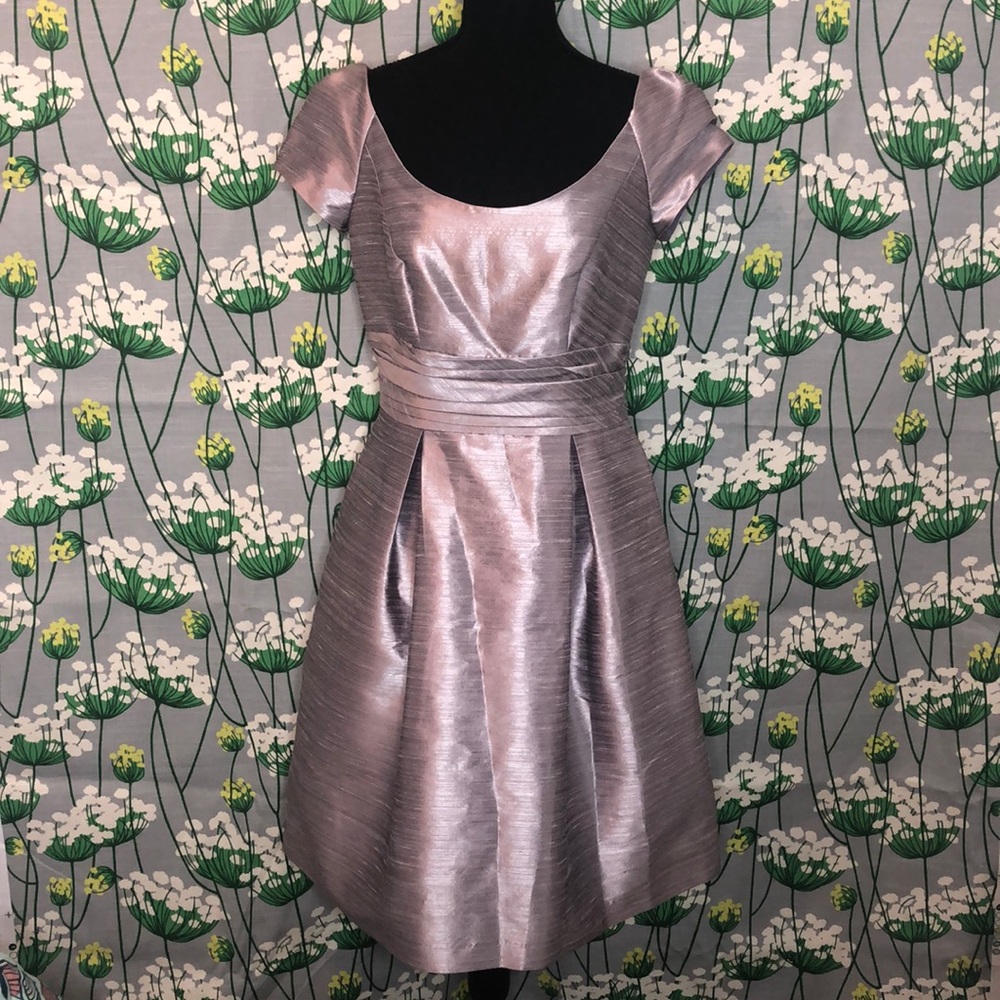 Alfred Sung Dupioni Cocktail Dress